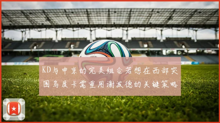 KD与申京的完美组合若想在西部突围乌度卡需重用谢泼德的关键策略