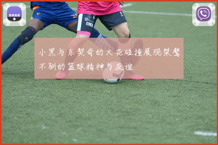 小黑与东契奇的火花碰撞展现桀骜不驯的篮球精神与友谊